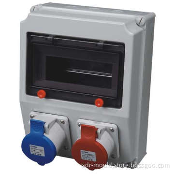 Plastic Injection Outlet Boxes Molding